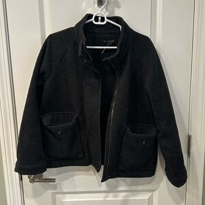 Banana republic grey winter coat